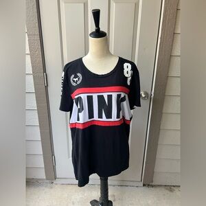 Pink Victorias Secret Campus Shirt